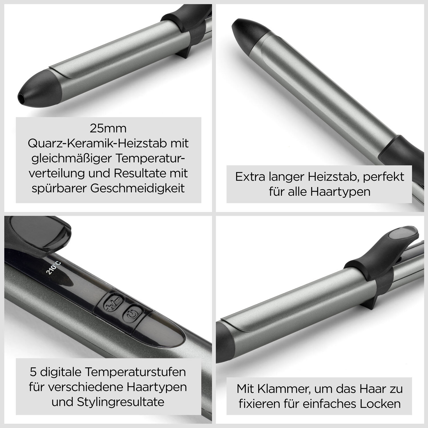 Xanadu 25mm Lockenstab